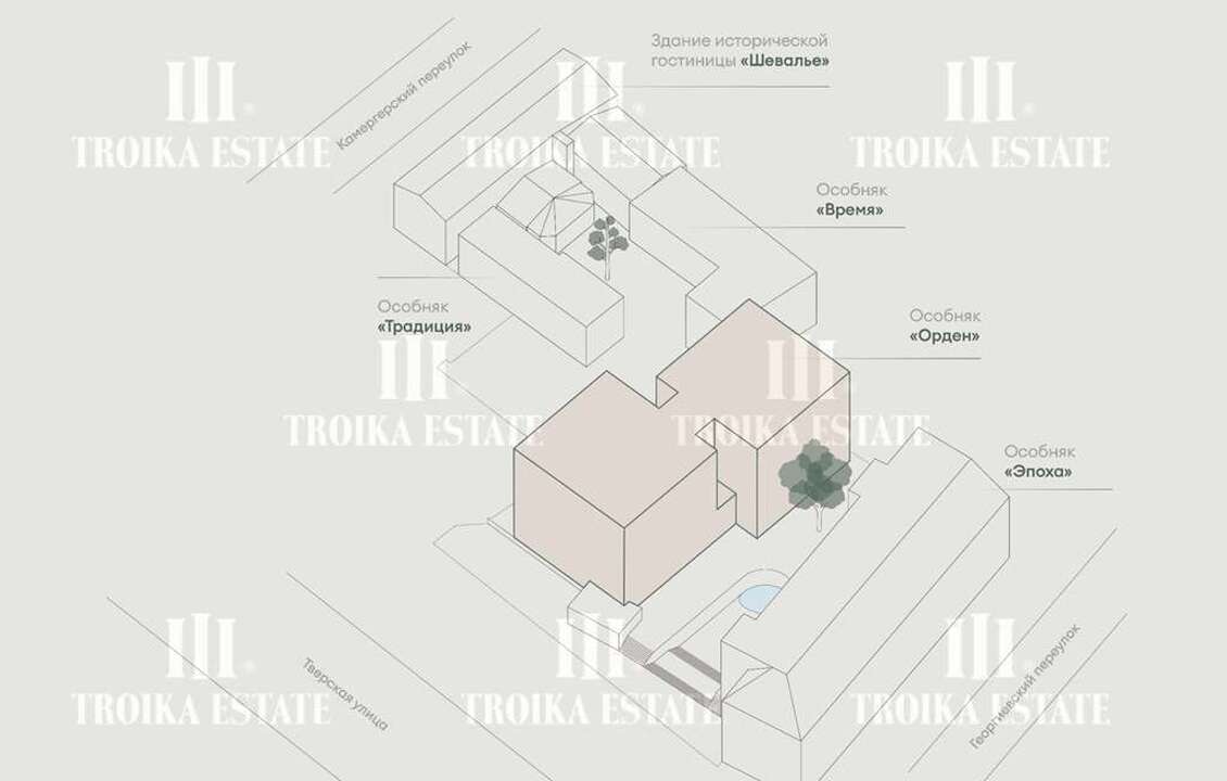 Купить  Квартиру с террасой с отделкой Камергерский пер-к 4 метро Театральная