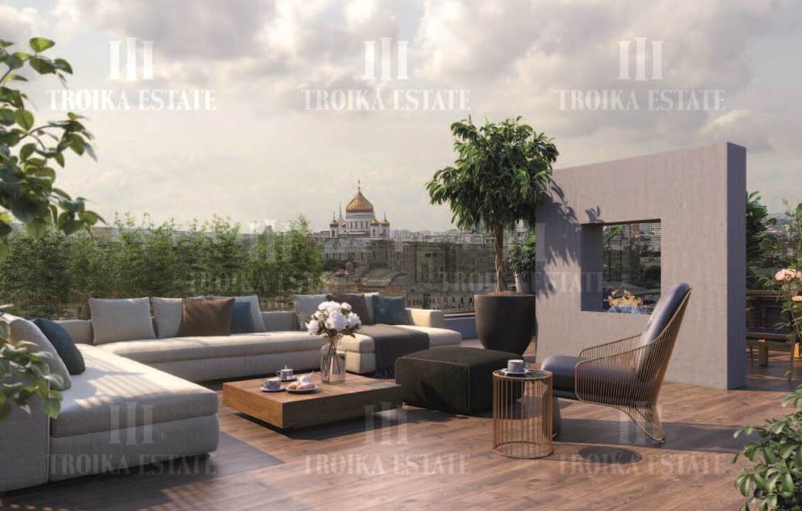 Купить  Пентхаус без отделки 2-й Хвостов переулок 8/2 метро Полянка