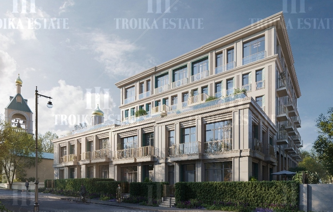 Купить  Пентхаус без отделки 3-й Обыденский пер-к 1с1 метро Кропоткинская