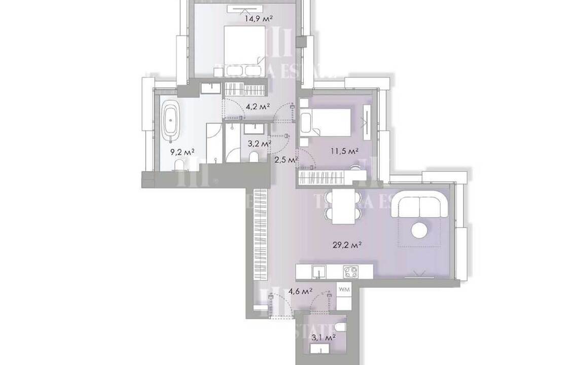 Купить  Апартаменты с отделкой Славянская площадь 2/5с1 метро Китай-город