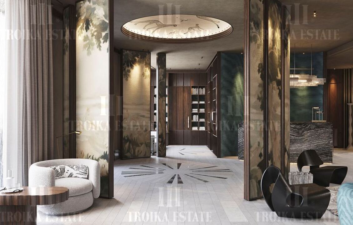 Купить  Квартиру с террасой без отделки Курсовой пер-к 12/5с7 метро Кропоткинская