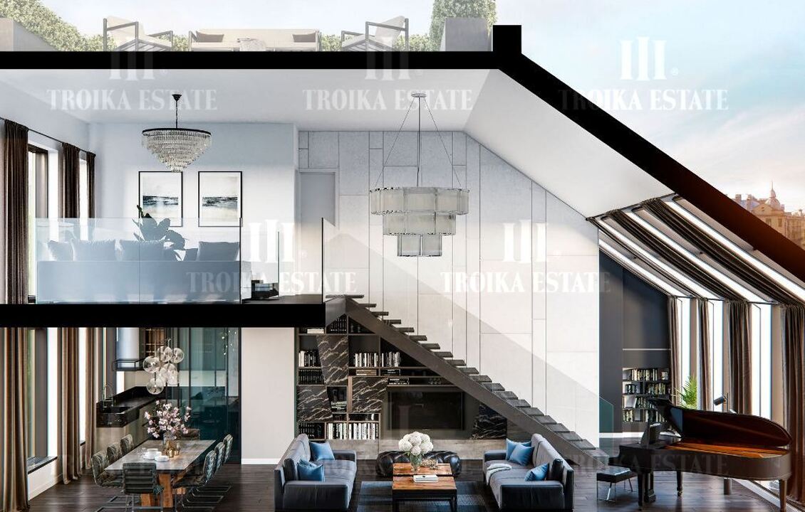 Купить  Пентхаус без отделки Б. Дмитровка ул. 7/5с2 метро Театральная