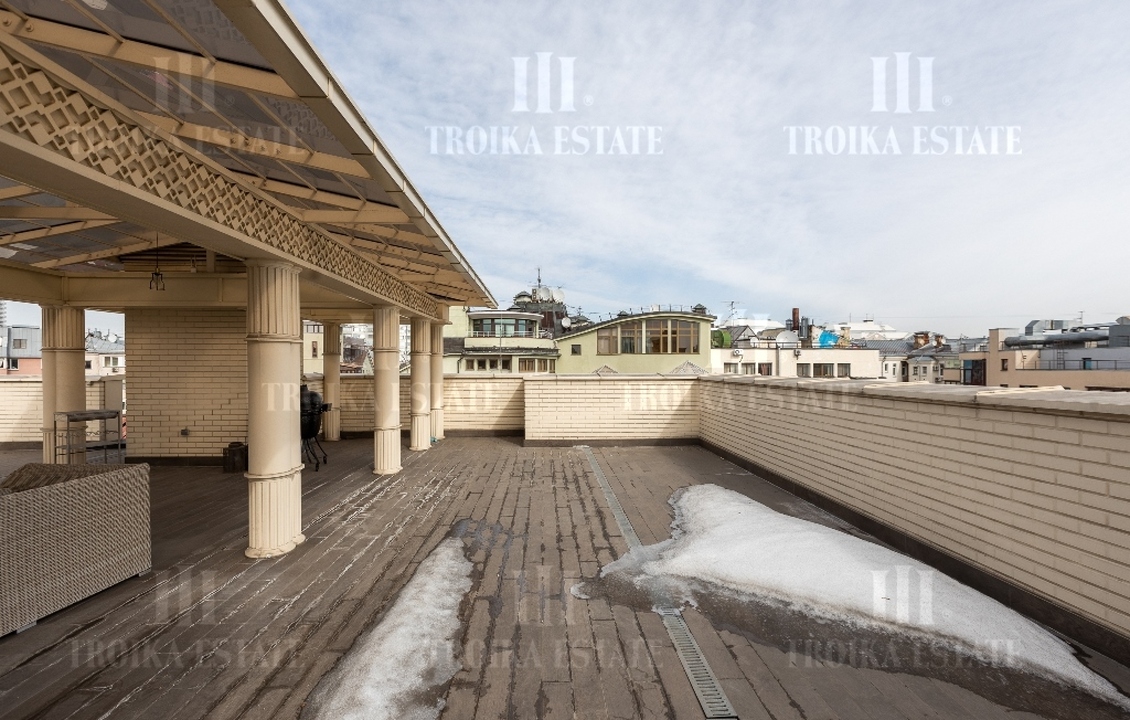 Купить  Пентхаус с отделкой Б. Афанасьевский пер-к 28 метро Арбатская