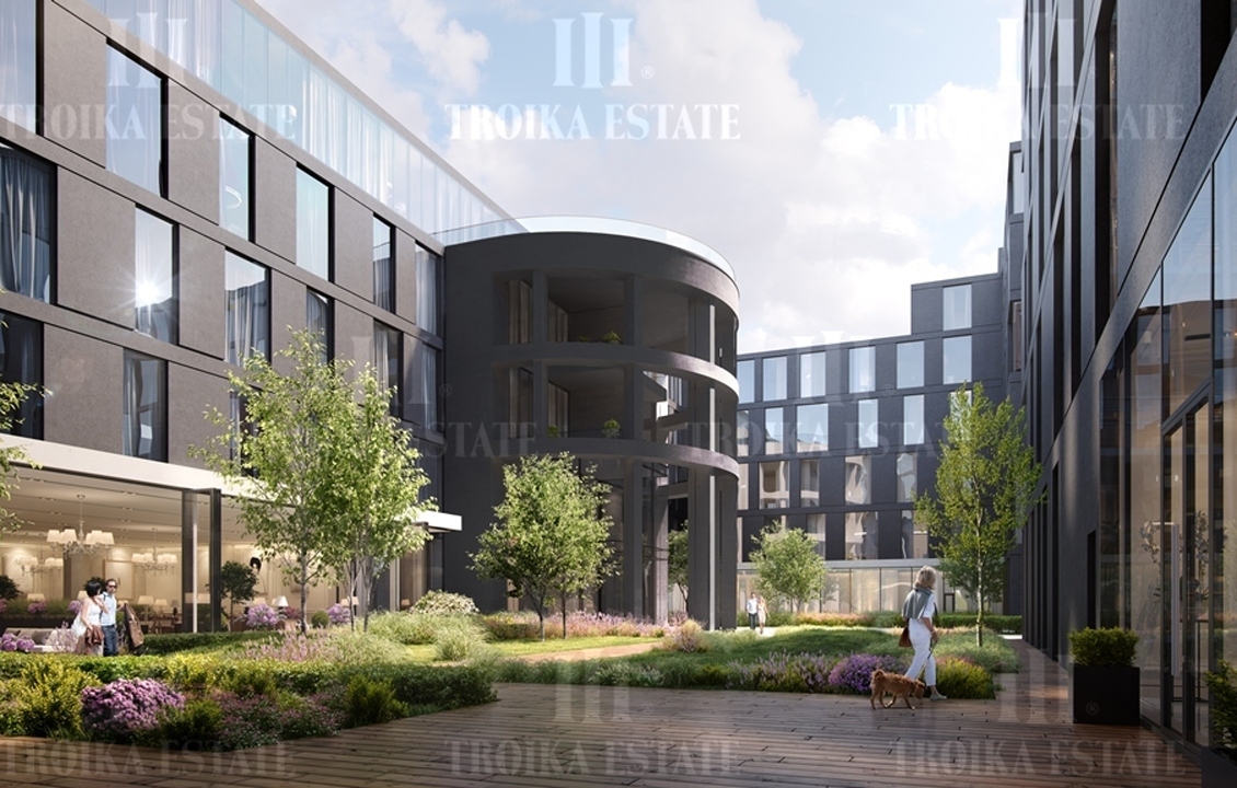 Купить  Квартиру с террасой с отделкой Зубовская ул 7 метро Парк культуры