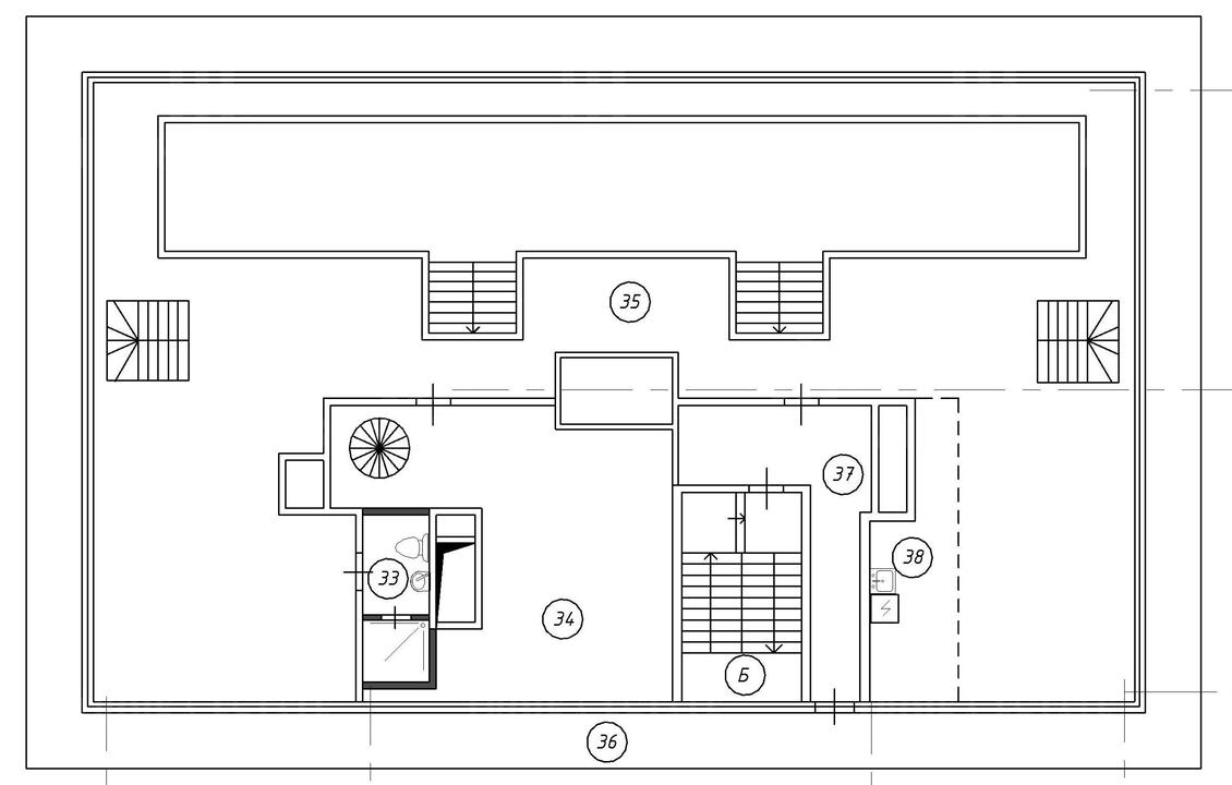 Купить  Пентхаус без отделки 1-й Неопалимовский пер-к 8-10 метро Парк культуры